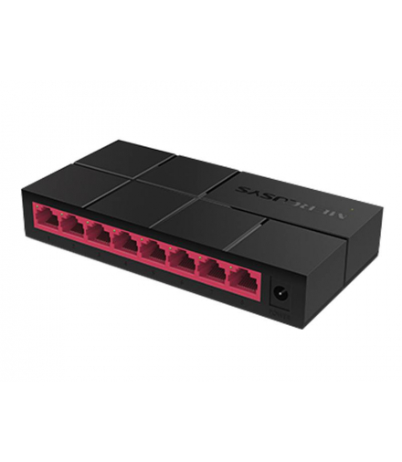 Przełącznik Mercusys typu desktop, 8 portów 10/100/1000 Mb/s. MERCUSYS LXMS108G