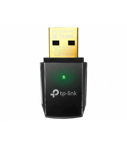 Dwupasmowa, bezprzewodowa karta sieciowa USB T2U, AC600 TP-LINK LXT2U