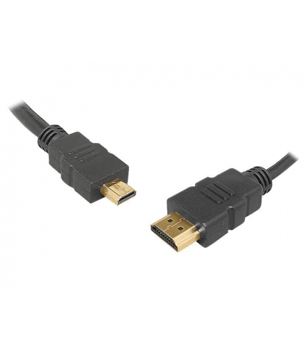 Kabel HDMI-micro HDMI, 3m, V1,4. LEXTON LXHD78