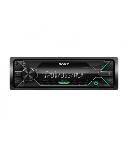 Radio samochodowe SONY DSX-A212 USB GREEN. LXA212