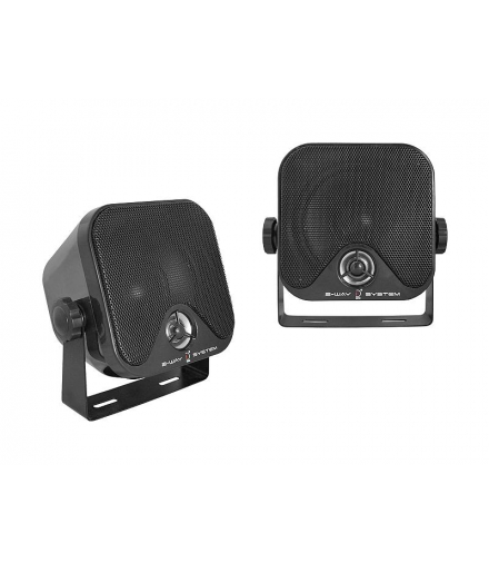 DIETZ Głośniki samochodowe w obudowie czarnej CX-4MB 2way/90W, komplet 2 sztuki. LXDZ02
