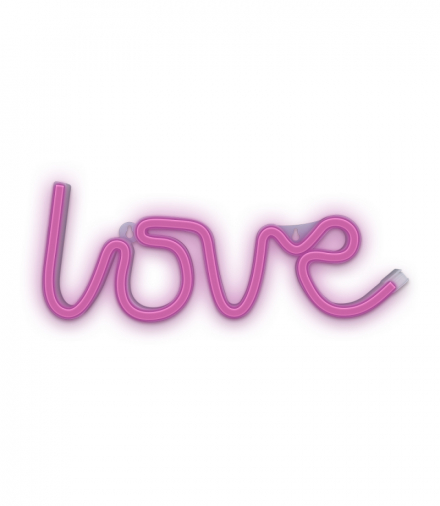 Neon LED LOVE różowy Bat + USB FLNEO5 TFO Forever Light RTV100208