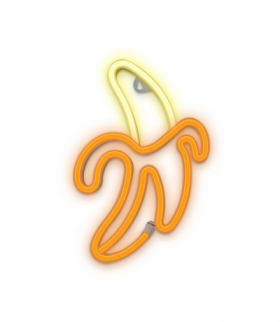 Neon LED BANAN biały żółty Bat + USB FLNE10 TFO Forever Light RTV100227
