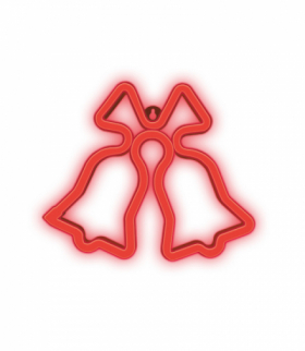 Neon LED CHRISTMAS DZWONKI czerwone FLNE17 TFO Forever Light RTV100257