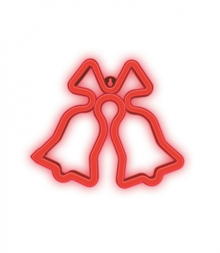 Neon LED CHRISTMAS DZWONKI czerwone FLNE17 TFO Forever Light RTV100257