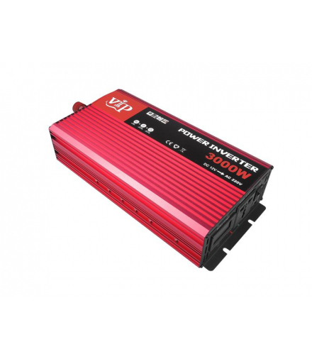 Przetwornica 12V/230V 3000W VIP POWER VP-3000D LXVP3000