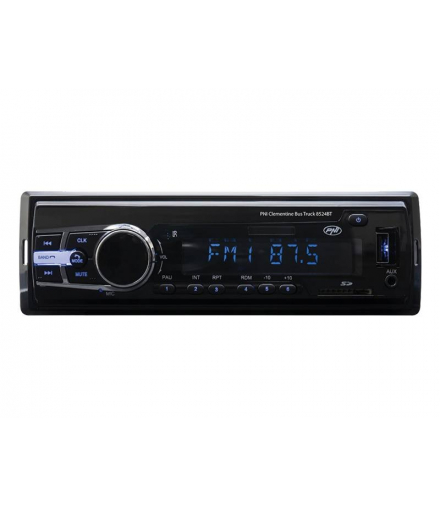 Radio samochodowe Clementine 8524BT, 24 V/12 V, Bluetooth, 4 x 45 W. LAMEX LX8524BT