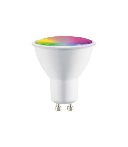 Żarówka LED SMART GU10 C37 5,5W RGB-W TUYA 400lm 230V Forever Light LXLGU10