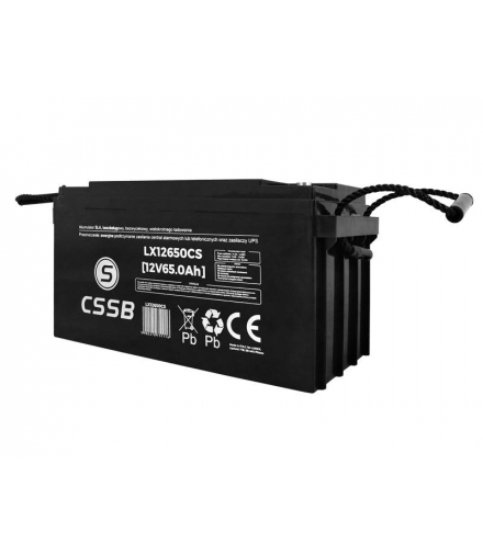 Akumulator bezobsługowy SLA 12V 65Ah LX12650CS