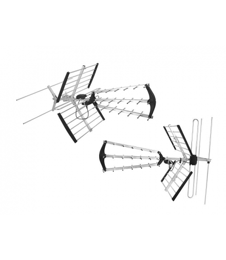 Antena DVB-T OLYMPIA BX1000+ LTE UHF/VHF polaryzacja pozioma/pionowa. LXBX100