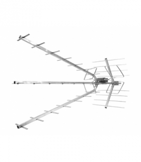 Antena DVB-T AP-TRIA-UNI COMBO VHF/UHF MUX-8 polaryzacja pionowa(V) lub pozioma(H) pasywna. LXDVBT44