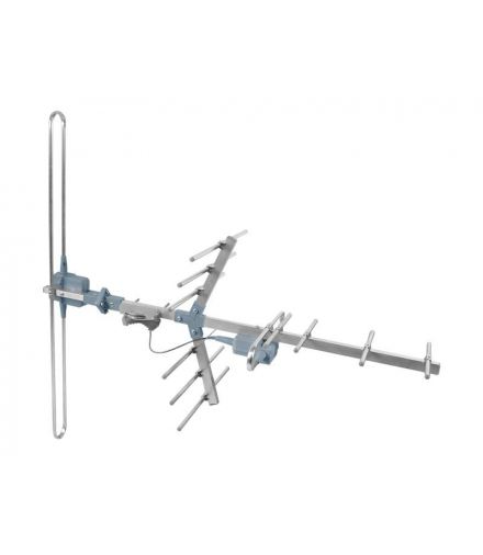 Antena DVB-T DUPLEXA BARCZAK VHF/UHF COMBO, z symetryzatorem i zwrotnicą. LXDVBT111
