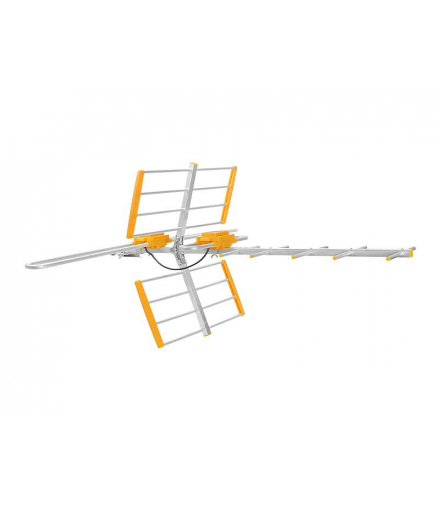 Antena DVB-T GALAXY COMBO polaryzacja poziom/pion, zysk UHF 10-14dB,VHF 6-8dB LXDVBT51