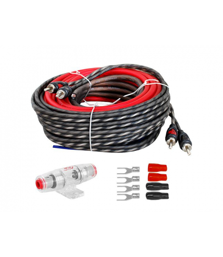 Zestaw do montażu wzmacniacza samochodowego 40A ACV LK-10. LXLK10