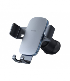 Baseus uchwyt samochodowy Metal Age II szary grawitacyjny do kratki LXBAS028