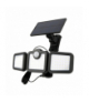 Lampa solarna LED SUNARI FLS-04 POTRÓJNA z czujnikiem 8W 600lm barwa zimna 2400mAh Li-Ion Forever Light RTV100325