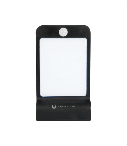 Lampa solarna na elewację LED SUNARI FLS-11 z czujnikiem 5W 250lm barwa neutralna 1200mAh Li-ion Forever Light RTV100366