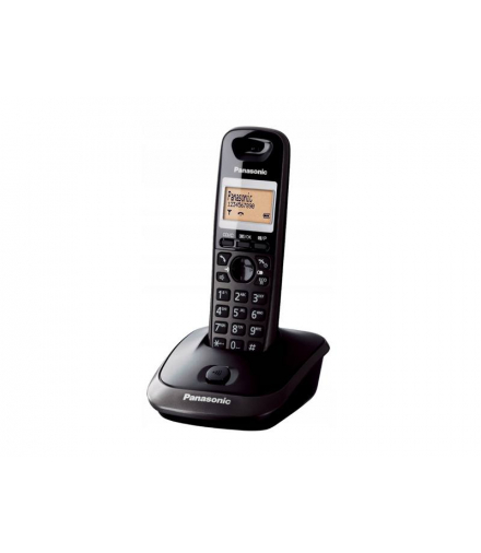 Panasonic telefon stacjonarny KXTG2511, czarny. LXTG2511CZ