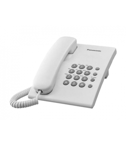 Panasonic telefon KXTS500, biały. LXTS500B