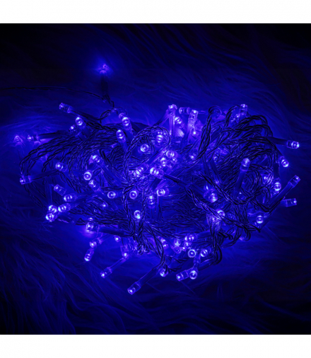 Łańcuch świetlny 180 LED 14,4m niebieski Forever Light RTV100195
