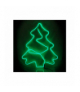 Ozdoba świąteczna choinka ZIELONA NeonLED, 230V LXLED033