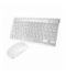 KLAWIATURA + MYSZ OPTYCZNA BEZPRZEWODOWA ALUMINIOWA CZARNA iMAC ZESTAW MINI LX029007