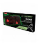 Esperanza klawiatura przewodowa gaming LED USB, Tirionos EGK201R, czerwona. LXEGK201R