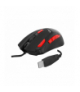 Mysz przewodowa LTC Scorpion dla graczy, 1,7 m, RGB/LED 9D/6000DPI, czarna. LXGM201
