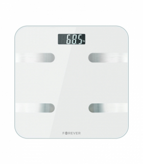 Forever waga analityczna Bluetooth AS-100 biała GSM036127