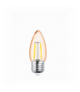 Żarówka LED Filament E27 C35 2W 230V 2200K 180lm COG złota Forever Light RTV0100002
