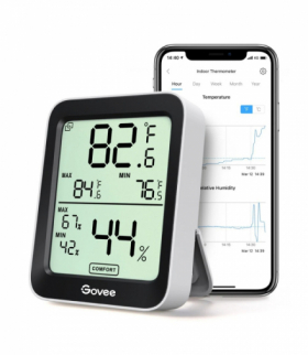 Govee H5075 Termometr i higrometr Bluetooth, wyświetlacz GOVEE H5075001