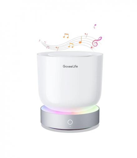 Govee H7161 Smart Aroma Diffuser Dyfuzor zapachowy LED, nawilżacz RGBIC, 300 ml, biały szum GOVEE H7161301