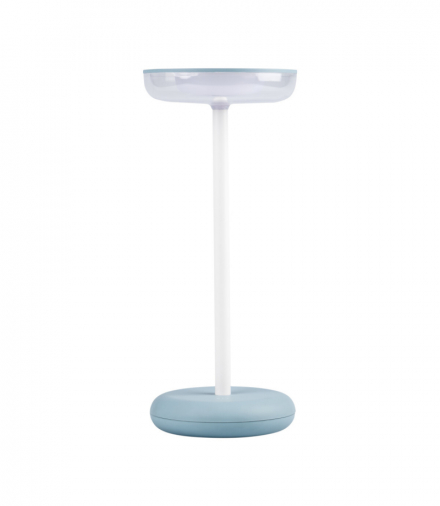 Lampa stołowa LED FLUXY LED IP44 BL Niebieska USB-C dotykowa, ściemnialna Kanlux 37312