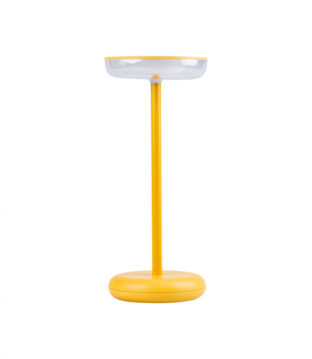 Lampa stołowa LED FLUXY LED IP44 Y Żółta USB-C dotykowa, ściemnialna Kanlux 37314