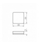 Plafoniera LED IPER LED 10W-NW-L Kanlux 37294