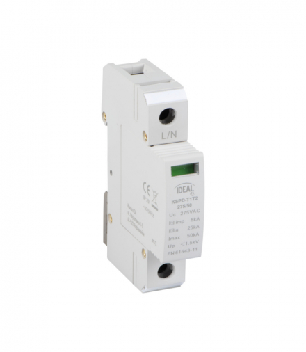 Ogranicznik przepięć B+C KSPD-T1T2 275/50 1P Kanlux 36313