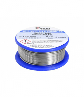 Cyna 1.00/100g/spoiwo SN60PB40. Cynel LX928