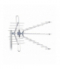 Antena TV LB 2100 COMBO pasywna LXLB2100P