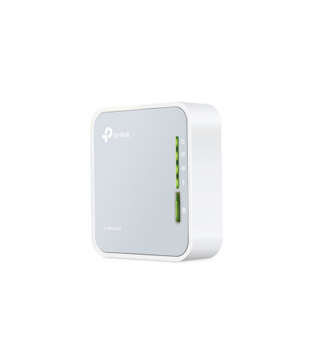 TP-Link TL-WR902AC Router WiFi 2,4GHz, 5GHz, AC750, 1x RJ45 100Mb/s, 1x USB TP-LINK TL-WR902AC