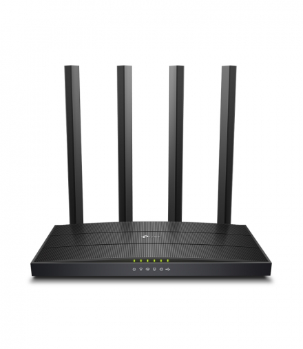 TP-Link Archer C6U Router WiFi AC1200, MU-MIMO, Dual Band, 5x RJ45 1000Mb/s TP-LINK TL-ARCHER C6U