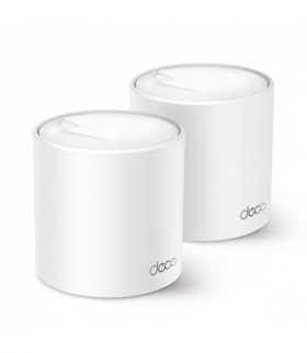 TP-Link Deco X50 2-Pack Router WiFi Mesh, AX3000, Dual Band, OFDMA, MU-MIMO, 3x RJ45 1000Mb/s TP-LINK DECO X50 2-PACK