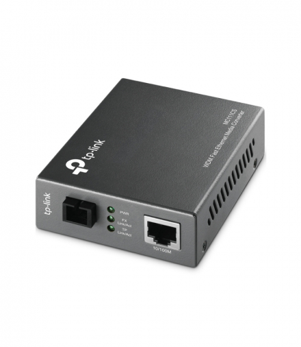 TP-Link MC111CS Media konwerter 1x SC/UPC, 1x RJ45 100Mb/s, 1550/1310nm, Jednomodowy TP-LINK TL-MC111CS