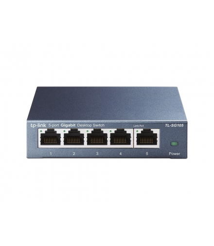 TP-Link TL-SG105 Switch 5x RJ45 1000Mb/s, Desktop, Niezarządzalny TP-LINK TL-SG105