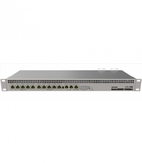 MikroTik RB1100AHx4 Dude Edition Router 13x RJ45 1000Mb/s, 1x microSD, 2x SATA, 2x M.2, 60GB dysk w zestawie MIKROTIK RB1100DX4