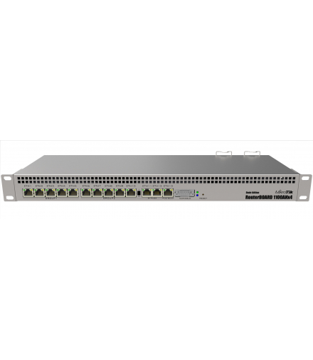 MikroTik RB1100AHx4 Dude Edition Router 13x RJ45 1000Mb/s, 1x microSD, 2x SATA, 2x M.2, 60GB dysk w zestawie MIKROTIK RB1100DX4