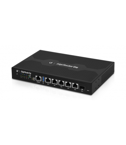 Ubiquiti ER-6P Router EdgeMAX EdgeRouter, 5x RJ45 1000Mb/s Passive PoE, 1x SFP UBIQUITI ER-6P-EU