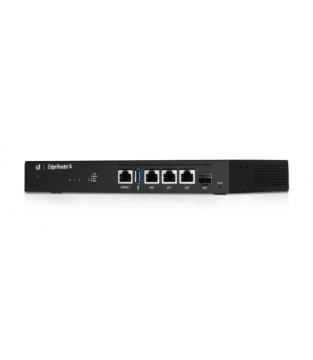 Ubiquiti ER-4 Router EdgeMAX EdgeRouter, 3x RJ45 1000Mb/s, 1x SFP UBIQUITI ER-4-EU