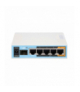 MikroTik hAP ac Router WiFi RB962UiGS-5HacT2HnT, Dual Band, 5x RJ45 1000Mb/s, 1x SFP, 1x PoE MIKROTIK RB962UIGS-5HACT2HNT