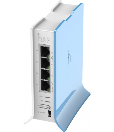 MikroTik hAP lite tower Router WiFi RB941-2nD-TC, 2,4GHz, 4x RJ45 100Mb/s MIKROTIK RB941-2ND-TC