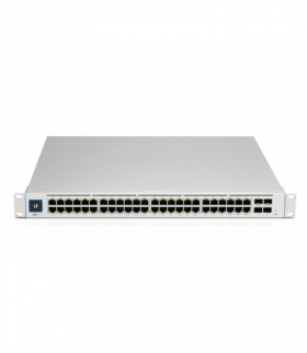 Ubiquiti USW-PRO-48-POE Switch UniFi, 40x RJ45 1000Mb/s PoE+, 8x RJ45 1000Mb/s PoE++, 4x SFP+, 600W UBIQUITI USW-PRO-48-POE-EU